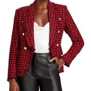 Aqua Cutaway Tweed Jacket